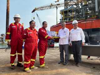 Produksi gas dari Lapangan MAC di Selat Madura segera terwujud.