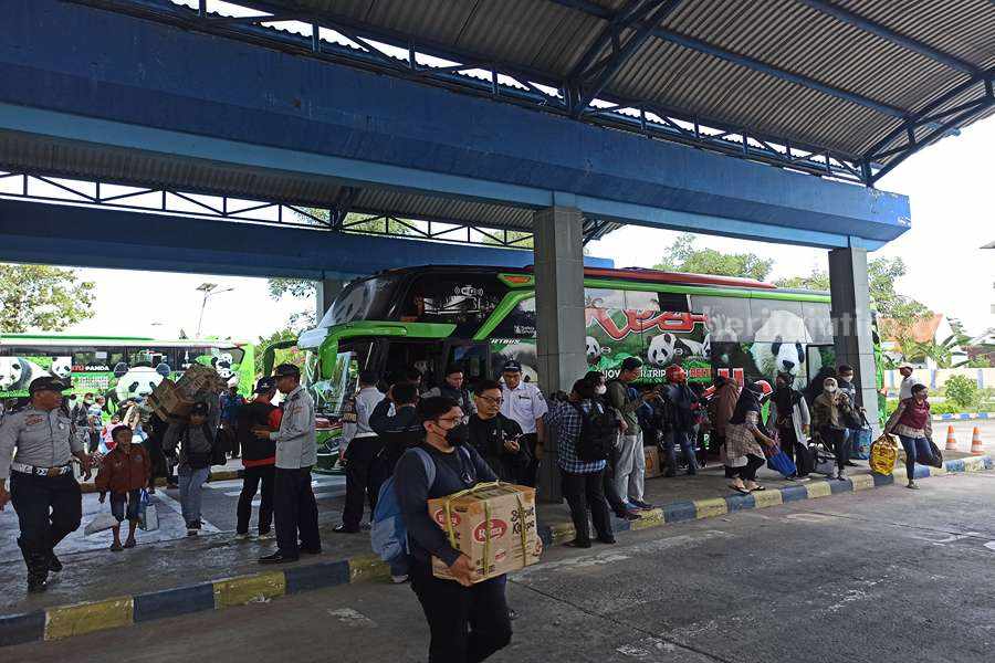 490 Orang Ikut Mudik Gratis ke Ponorogo Naik 14 Bus mudik gratis