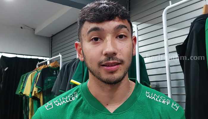 George Brown, pemain Persebaya Surabaya. (Way)