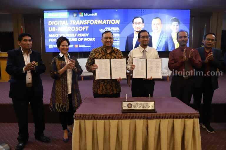 UB Malang Gandeng Microsoft Wujudkan Kampus Berbasis AI Foto Beritajatim
