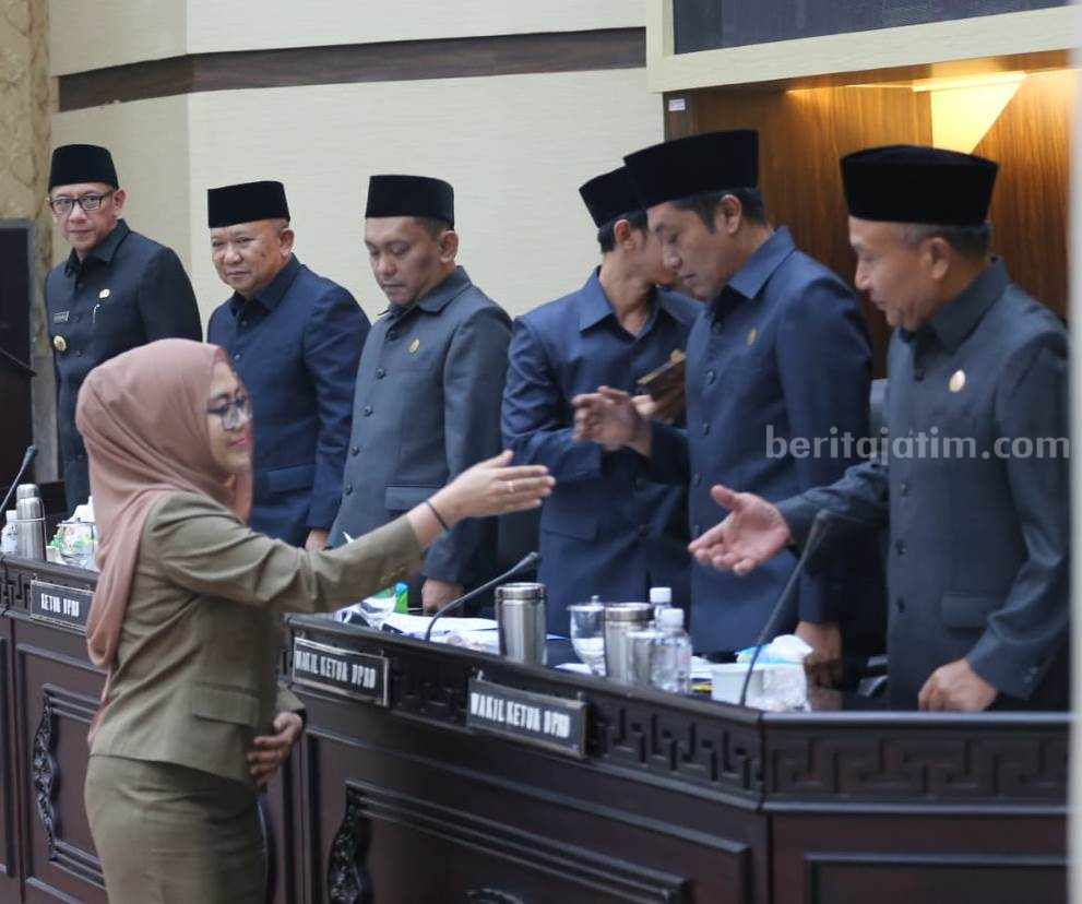 Paripurna DPRD Jember Jadi Ajang Pantun Capres Tiga Partai