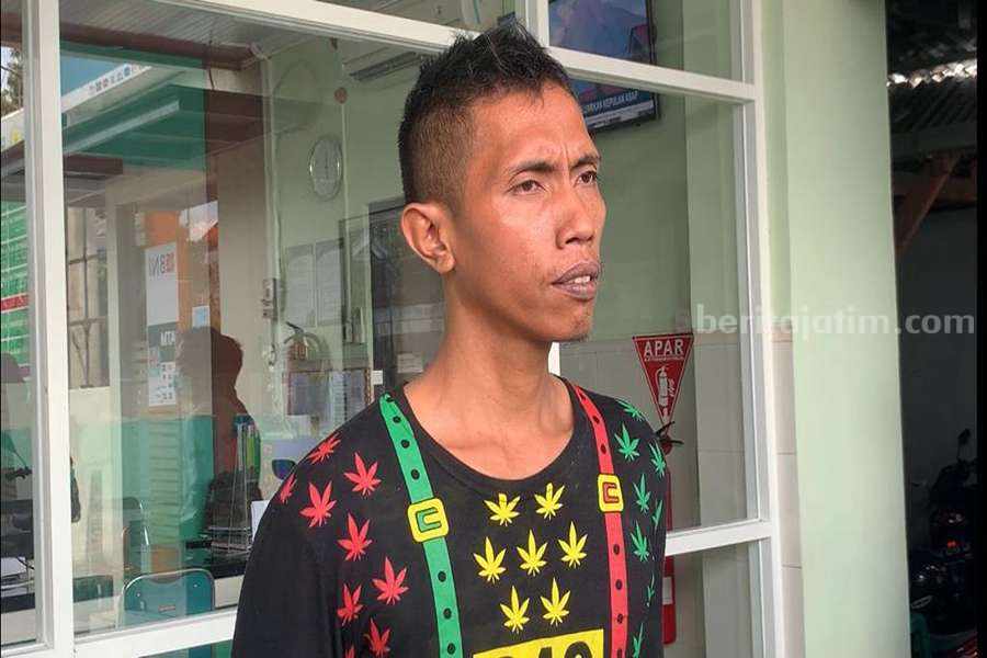 Pasien di Ponorogo Mengaku Ditahan Rumah Sakit karena Belum Bayar Persalinan Kuswoyo (Foto/Endra Dwiono/Beritajatim.com)