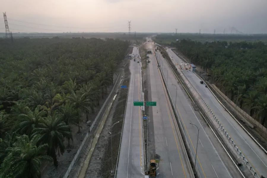 Libur Lebaran 2023, HK Pastikan Ruas Tol Sumatra Siap Dilintasi Pemudik Jalan Tol Trans Sumatra