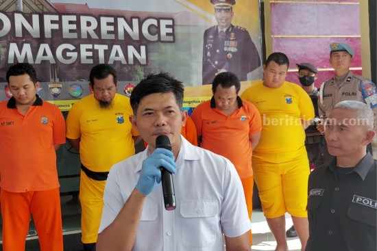 Kasat Reserse Narkoba Polres Magetan AKP Didik Ary Hendro