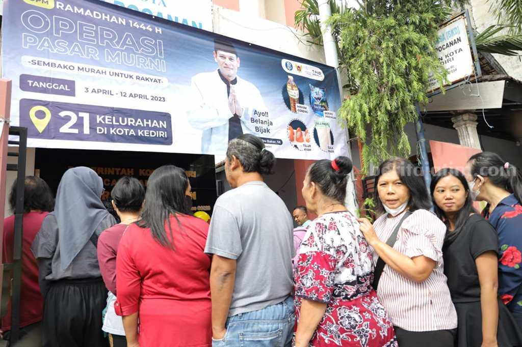 Pemkot Kediri Gelar OPM Ramadhan di 21 Kelurahan, Ini Titiknya