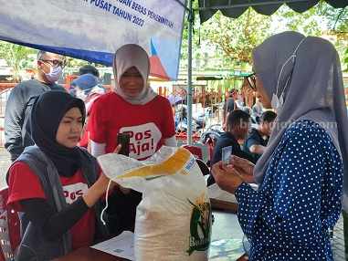 Bantuan Pangan Beras 3.425 Ton Didistribusikan di Jatim bantuan pangan