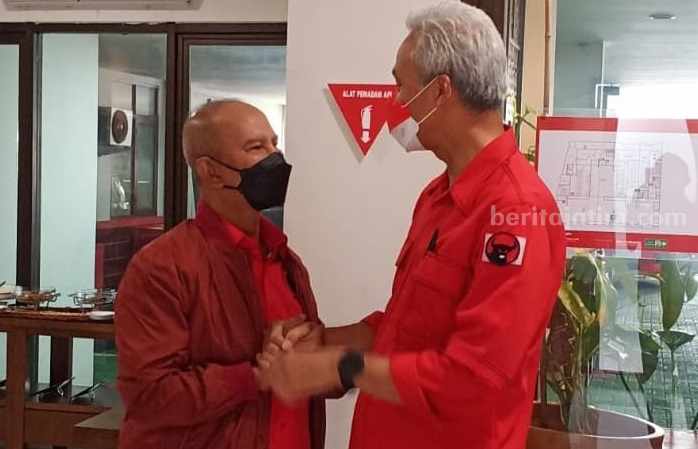 Said PDIP: Holopis Kuntul Baris, Menangkan Ganjar Pranowo! HM Said Abdullah bersama Ganjar Pranowo
