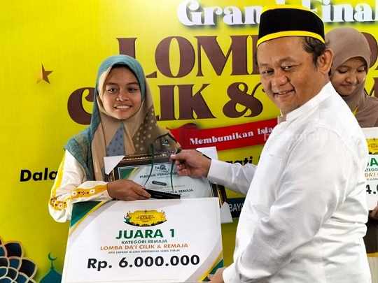 Golkar Jatim Serahkan Hadiah Pemenang Lomba Dacil dan Remaja golkar jatim