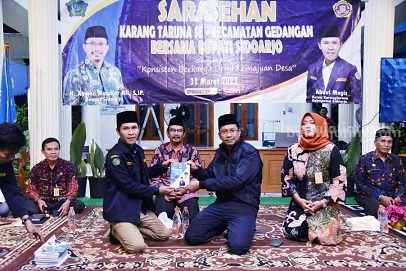 Gus Muhdlor: Karang Taruna Harus Jaga Sinergitas dengan Pemdes Bupati Sidoarjo H. Ahmad Muhdlor Ali dan Ketua Kartar Sidoarjo Abdul Mughis