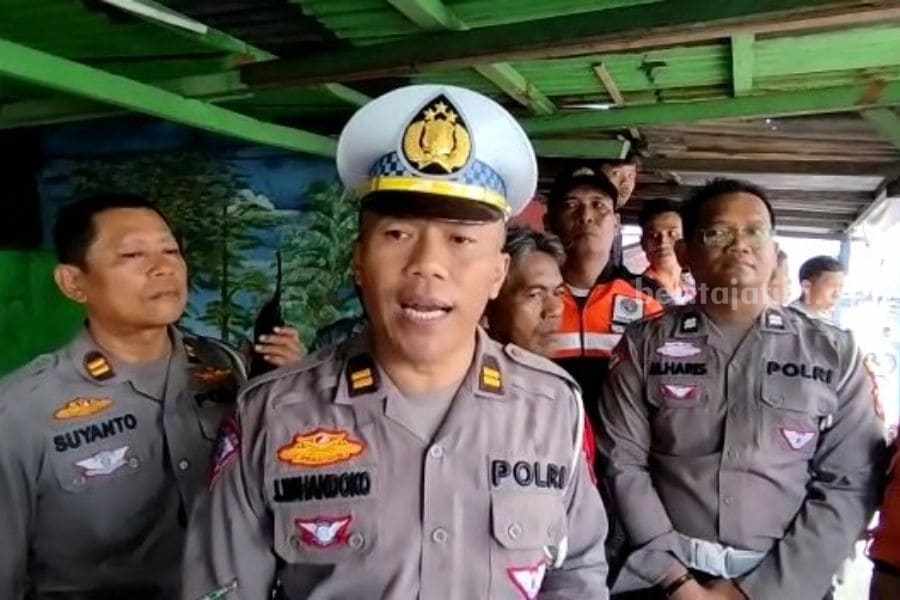 Ini Korban Tewas dan Luka Kecelakaan Truk di Mojokerto kanit lantas mojokerto