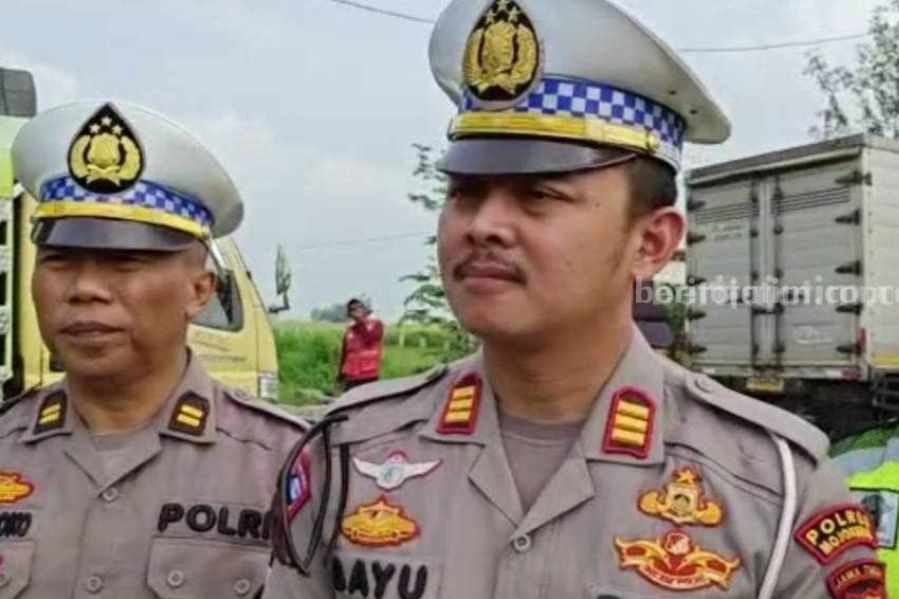 Polres Mojokerto Siapkan Titik-titik Pengamanan Arus Mudik kasatlantas polres mojokerto