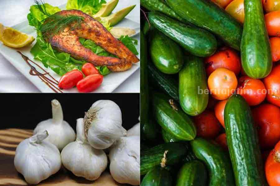 Ikan laut, bawang putih, dan biji-bijian adalah makanan yang disebutkan dalam Alquran (sumber: pexels)