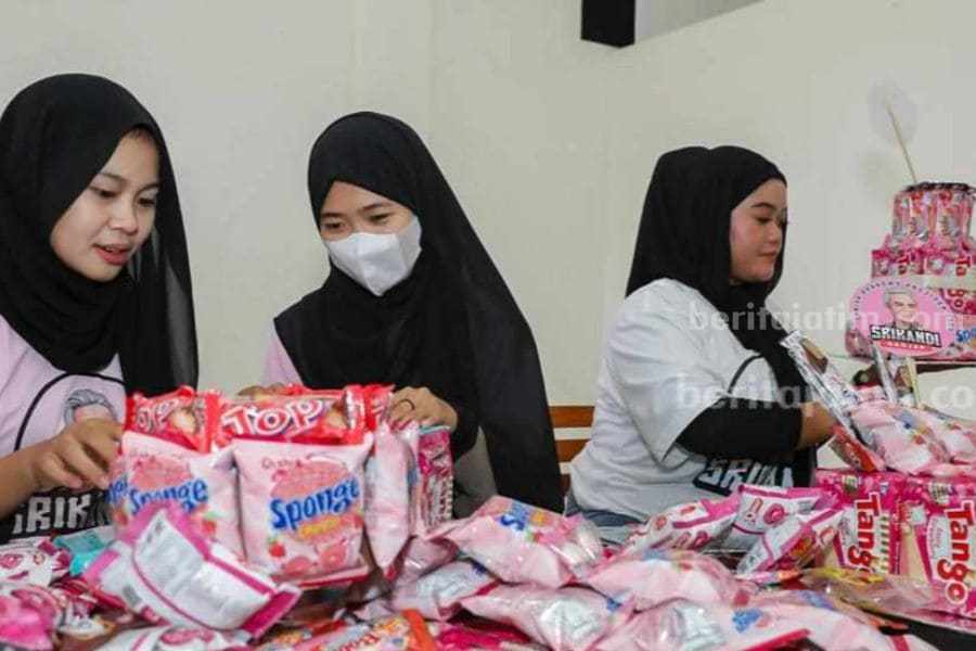 Ngabuburit, Perempuan Milenial Cipta Kreasi Snack Tower ngabuburit