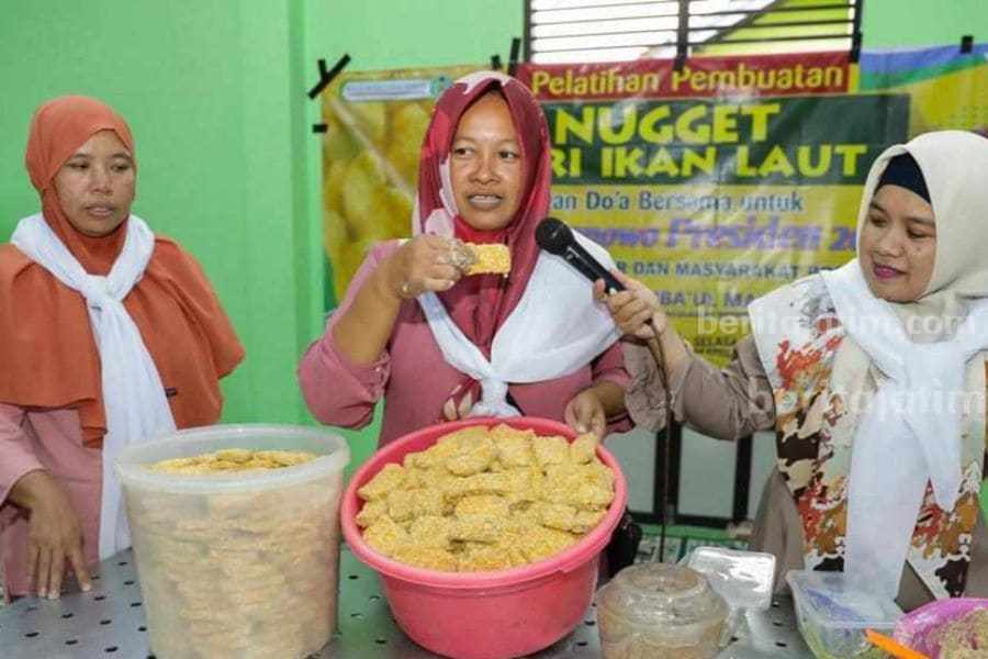 Gandeng ISNU, Kiai Muda Jatim Gelar Pelatihan Nuget Ikan pelatihan nuget ikan