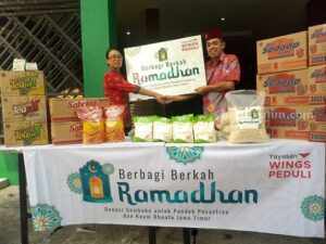 Pondok Pesantren di Jombang Terima Sembako dari Yayasan Wings Peduli