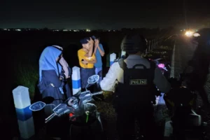 9 Pemuda Sampang Diamankan Saat Pesta Miras di Taman Wijaya Kusuma Miras Sampang