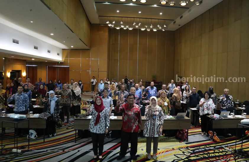 Diseminasi Kongres Bahasa Indonesia (KBI) XII yang digelar Balai Bahasa Jatim di Surabaya, Rabu (17/5/2023).