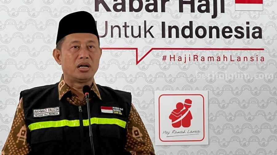 24.157 Jemaah Tiba di Madinah, Jubir PPIH Sebut 51 Orang Sakit, 2 Wafat Juru Bicara Panitia Penyelenggara Ibadah Haji (PPIH) Pusat Akhmad Fauzin. (Foto: Kemenag.go.id)