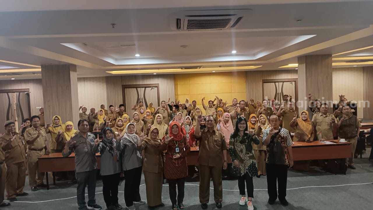 Sosialisasi Uji Kemahiran Berbahasa Indonesia (UKBI) Adaptif Merdeka bagi Pemangku Kepentingan di Wilayah Pasuruan pada Selasa, 9 Mei 2023.
