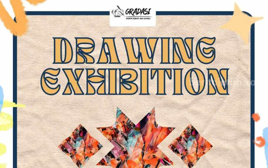 Pameran Komunitas Gradasi bertema Menatap Masa Depan.