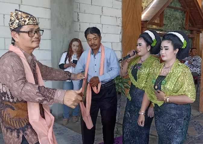 Acara workshop pelaku seni Langen Tayub Tuban. [Foto:Diah Ayu/beritajatim.com]