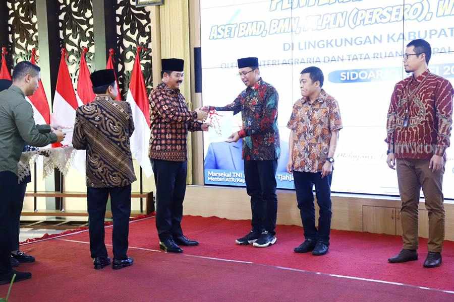 Bupati Sidoarjo Godok Regulasi BPHTB Nol Persen Upayakan Tambahan Kuota PTSL