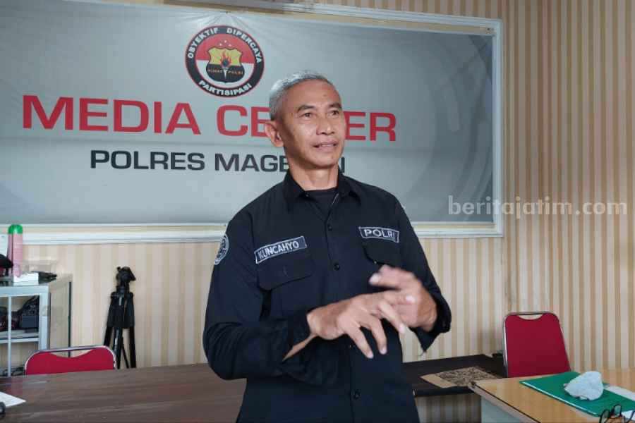 Polres Magetan Bakal Panggil Pihak Ponpes Terkait Laporan Penganiayaan Santri Kasi Humas Polres Magetan AKP Budi Kuncahyo