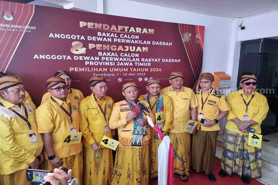 Daftarkan 120 Bacaleg DPRD Jatim, Sarmuji Naikkan Target Jadi 20 Kursi Ketua Golkar Jatim, M Sarmuji