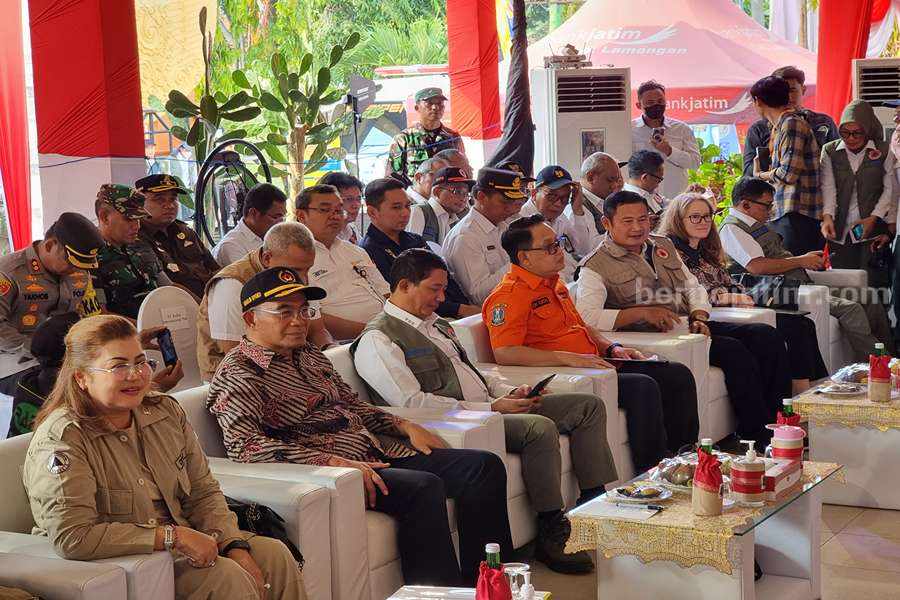 Peringatan HKB 2023 di Lamongan, Ini Kata Menko PMK dan BNPB Soal Kesiapsiagaan Bencana Menko PMK