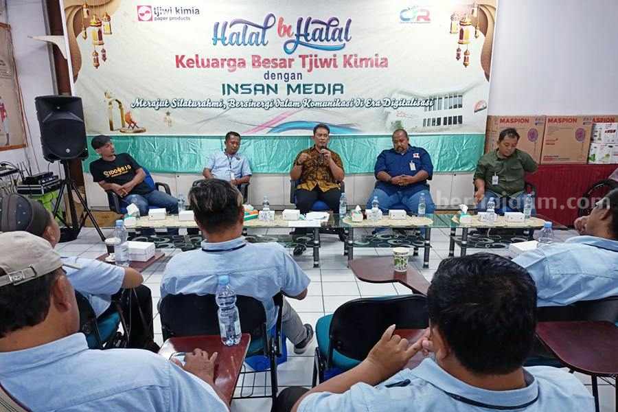 PT Tjiwi Kimia Tegaskan Media sebagai Part of Business Public Affair and License Manager PT Pabrik Kertas Tjiwi Kimia, Tbk, Beny Haryawan