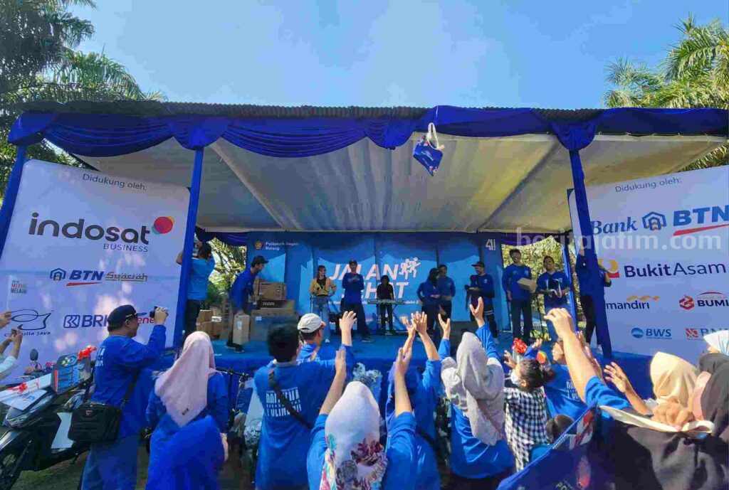 Jalan Sehat Dies Natalis Polinema Malang Ke-41, Direktur: Kebersamaan Jadi Bagian Penting Meraih Visi Misi