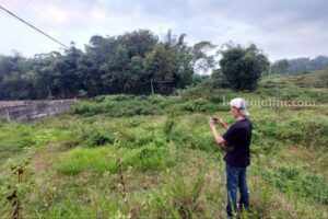 Lokasi Embung Terung di Desa Terung, Panekan, Magetan, Jawa Timur.