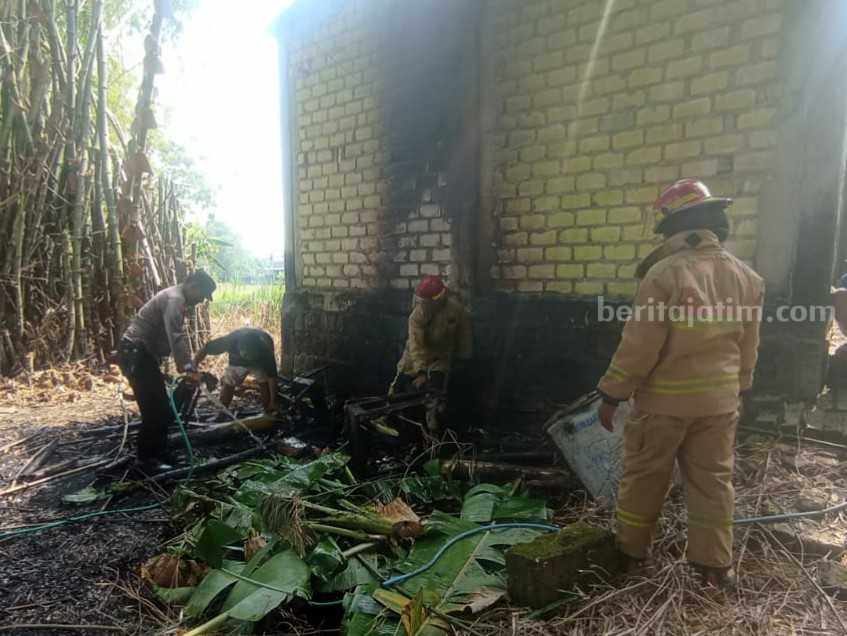 46 Kali Kasus Kebakaran Terjadi di Bojonegoro dalam 5 Bulan Terakhir Salah satu kasus kebakaran yang terjadi di di Desa Guyangan Kecamatan Trucuk.