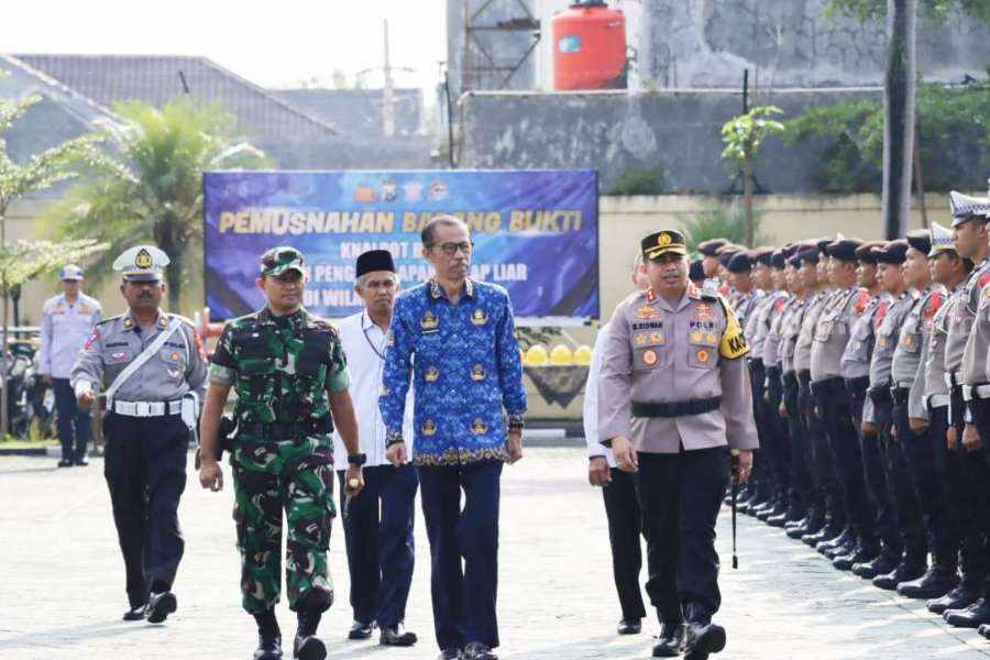 Polres Magetan Dapat Apresiasi Bupati Suprawoto Bupati Magetan