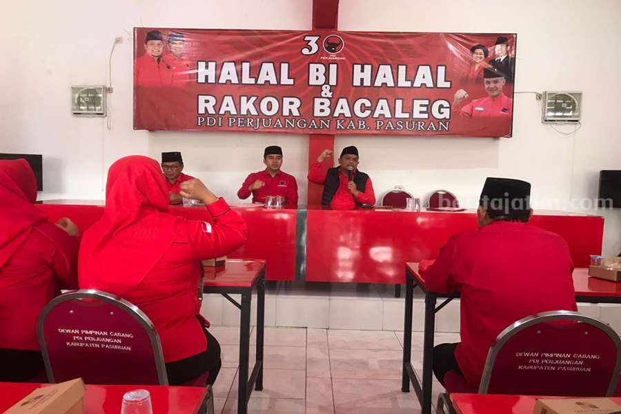 DPC PDIP Pasuruan Dirikan 50 Posko Kemenangan Ganjar PDIP Pasuruan