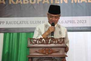 Ketua PCNU Kabupaten Malang, KH.Hamim Kholili.