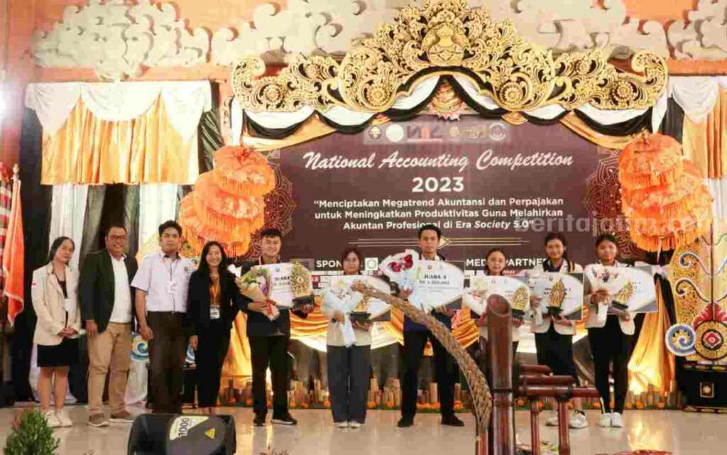 2 Mahasiswa Polinema Raih Juara 1 Ajang Olimpiade Nasional Juara 1 Accounting and Tax Competition (ANTAX) X 2023 (Foto: Istimewa)