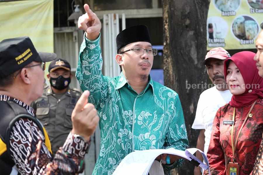 Bupati Sidoarjo Gus Muhdlor Sidak di Jalan Raya Porong-Krembung