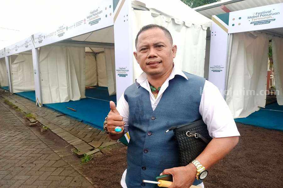 Ketua FKPPI Kabupaten Pasuruan, Ayik Suhaya.
