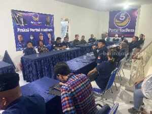 Nasdem Targetkan 7 Kursi Legislatif di Kota Malang Partai Nasdem targetkan 7 kursi DPRD Kota Malang.
