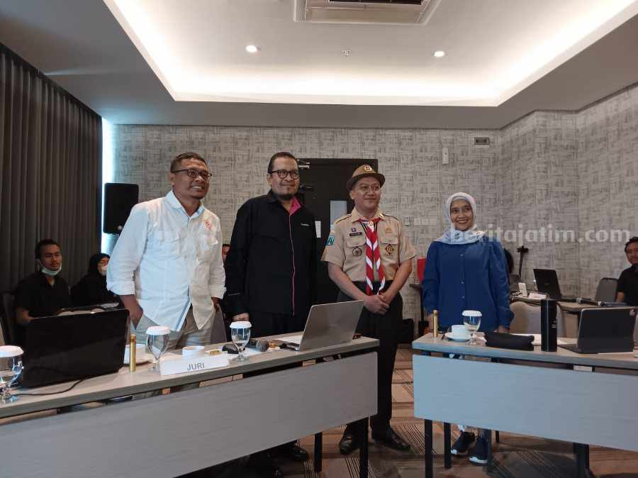 Penjurian Jatim PR Award 2023 Bikin Peserta Ketagihan Penjurian Jatim PR Award 2023 di Hotel Luminor Surabaya, Rabu (10/5/2023).