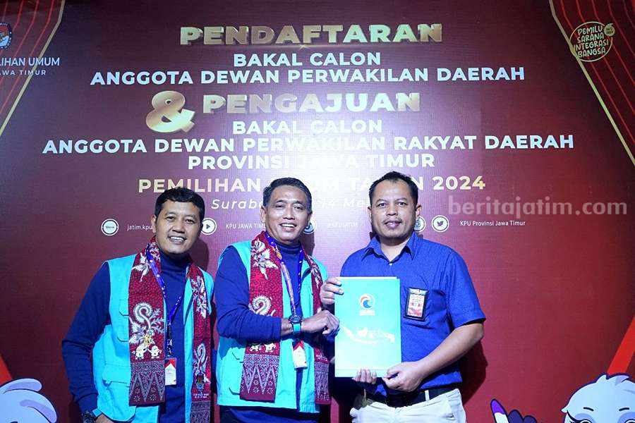 Partai Gelora Jatim Target Punya Fraksi di DPRD Ketua DPW Partai Gelora Jatim, Muhammad Sirot