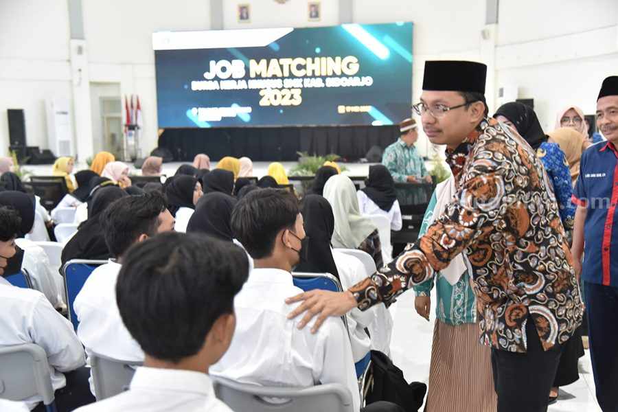 Bupati Sidoarjo Gus Muhdlor: Efek Job Matching BKK Angka Pengangguran Menurun Gus Muhdlor