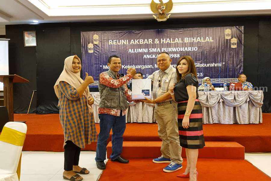Dokter Agung di acara Halal Bihalal Alumni SMAN Purwoharjo Angkatan 1988