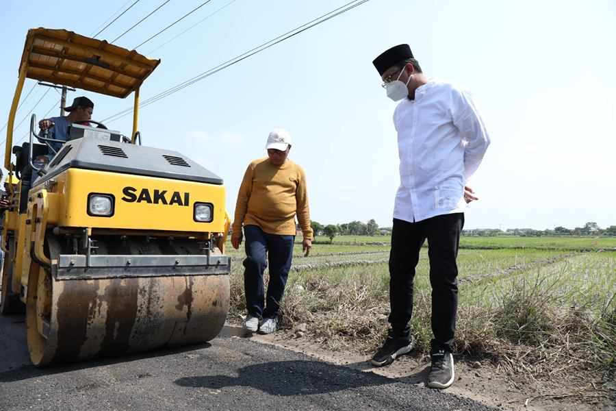 Gus Muhdlor: Jalan di Kecamatan Wonoayu Akan Dilebarkan dan Dibeton