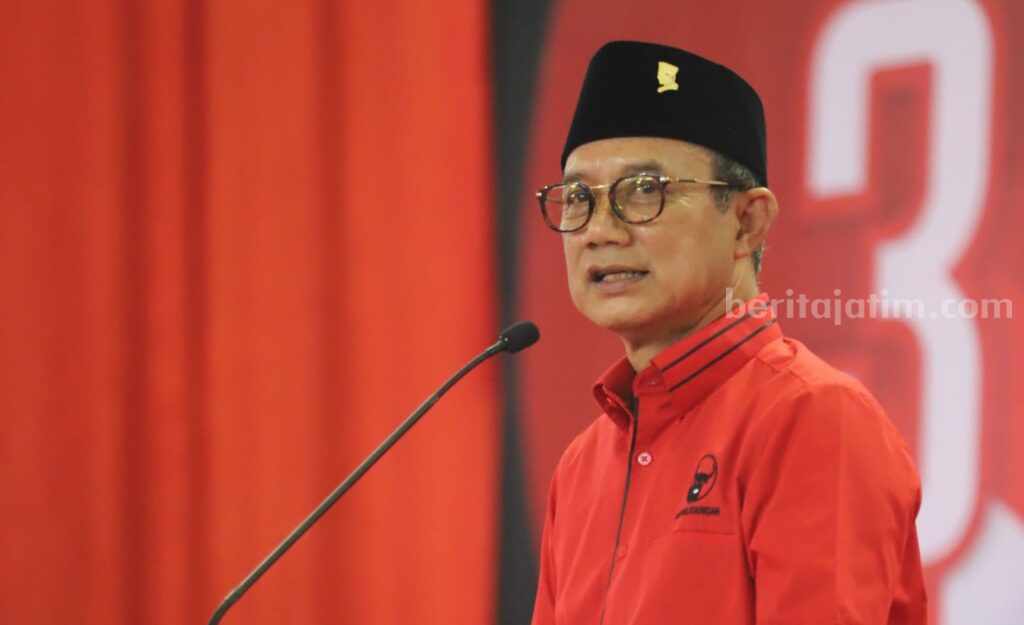 Plh Ketua DPD PDI Perjuangan Jatim, H Budi 'Kanang' Sulistyono