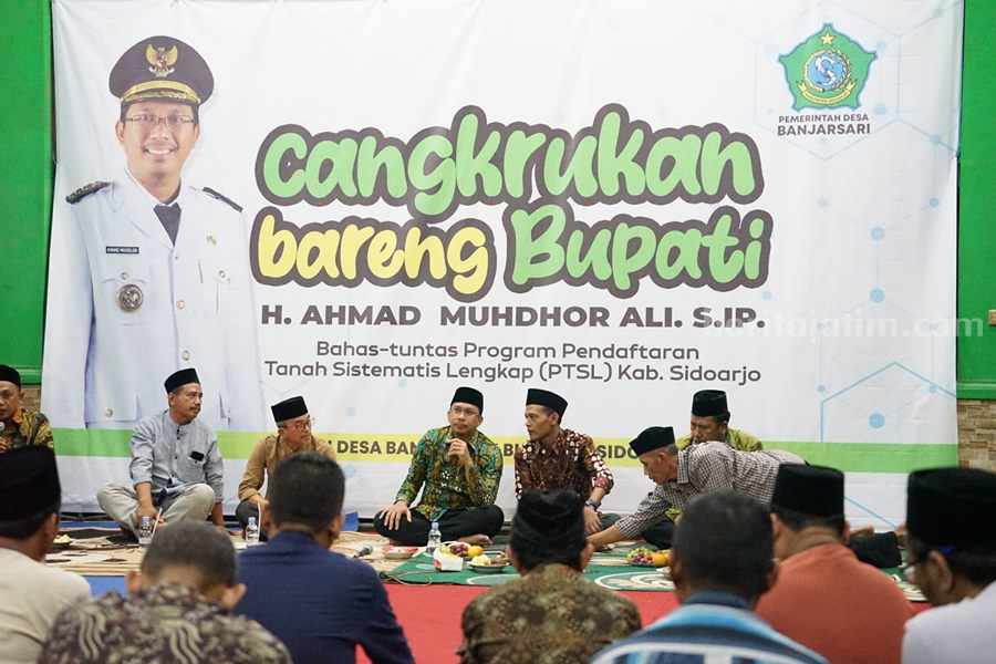 Forum Cangkrukan Bareng Bupati Sidoarjo, Jadi Gaya Gus Muhdlor Langsung Respon Aspirasi Warga Forum Cangkrukan