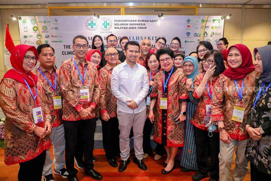 Wagub Emil Siap Sinergikan RS Swasta dan RS Pemerintah di Jatim Emil Dardak