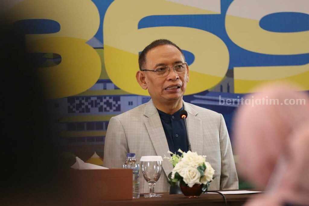 Konferensi pers terkait kuota terbaru penerima KIP Kuliah di Universitas Airlangga