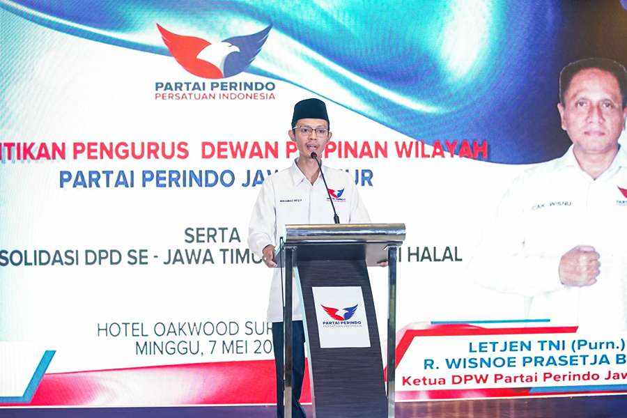 Berlabuh ke Perindo Jatim, Mas Kiai Keluar dari Kandang Banteng Muhammad Rifqi Pramantyo (Mas Kiai)